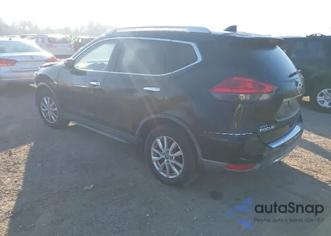2017 Nissan Rogue Sv z USA, uszkodzony, nr VIN KNMAT2MT8HP574876